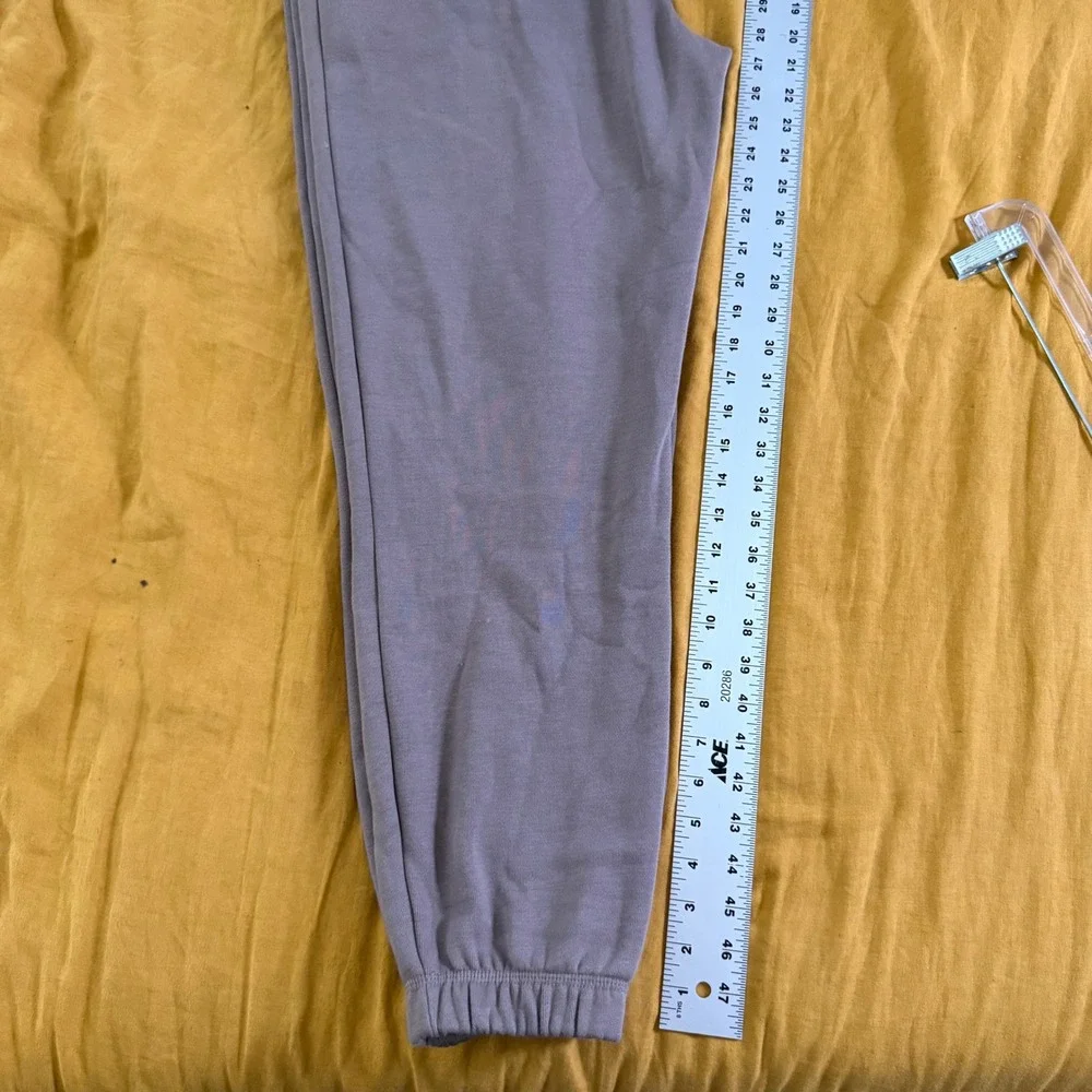 Maison Article Mens Mauve Brown Fleece Jogger Sweatpants JM012382 Size L